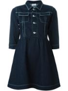 Red Valentino Denim Shirt Dress, Women's, Size: 44, Blue, Cotton/polyester