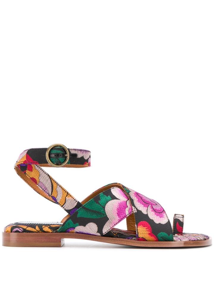 Etro Ankle Strap Sandals - Pink