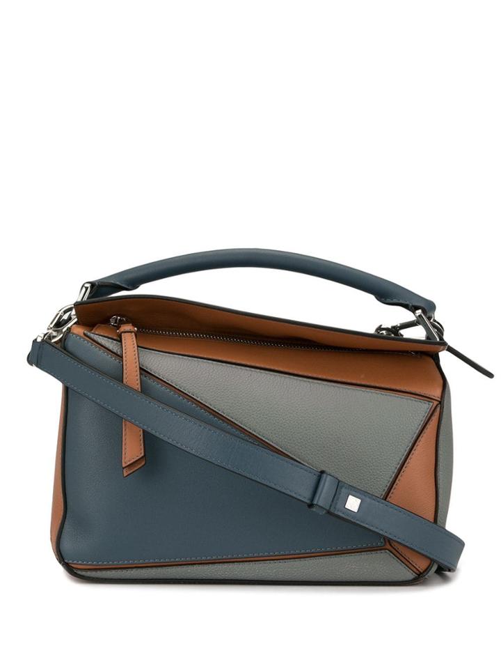 Loewe Puzzle Cross Body Bag - Blue
