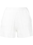 Guild Prime - Cable Knit Shorts - Women - Cotton/nylon/rayon - 36, White, Cotton/nylon/rayon