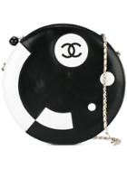 Chanel Vintage Round Shoulder Bag - Black