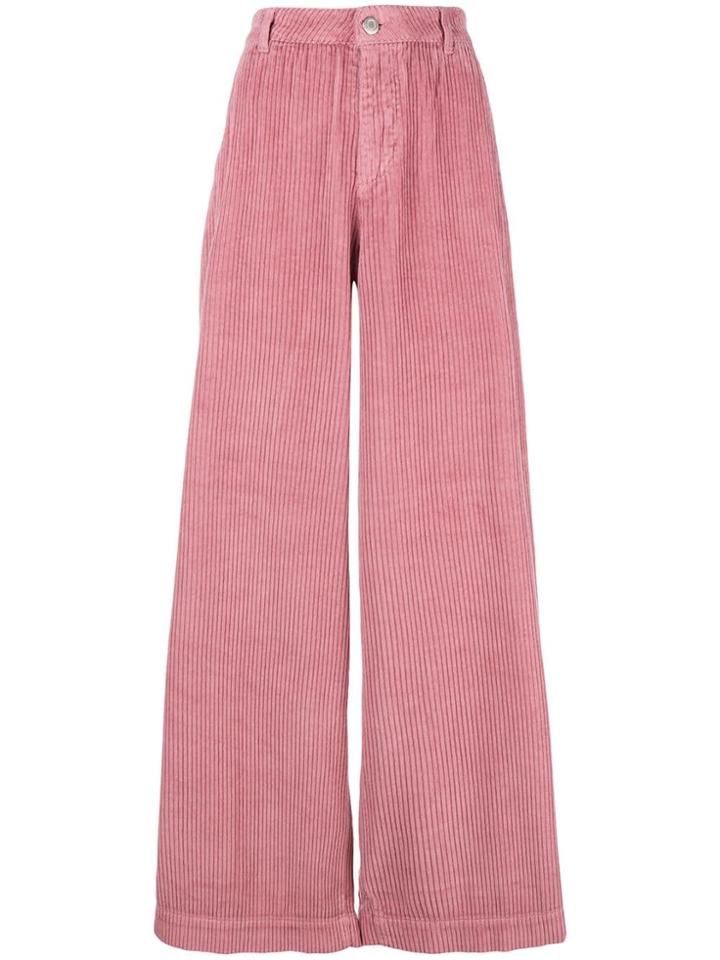 Pinko Heidi Palazzo Jeans - Pink & Purple