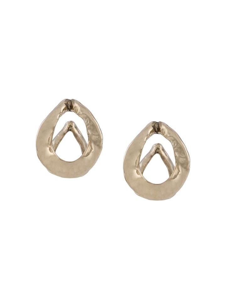 Goossens Ecume Stud Earrings - Gold