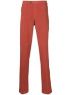 Canali Classic Chinos - Red