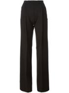 Dsquared2 Wide Leg Trousers, Women's, Size: L, Black, Elastodiene/polyamide/viscose