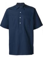 E. Tautz Wide Sleeve 's/s Sport Popover' Button Down Shirt