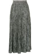 Marni Knitted Midi Skirt - Grey