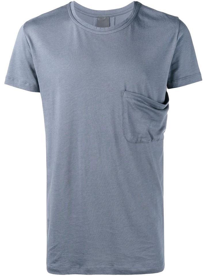 Lot78 Chest Pocket T-shirt, Men's, Size: Small, Blue, Cotton/modal
