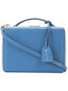 Mark Cross - Small Grace Box Bag - Women - Leather - One Size, Blue, Leather