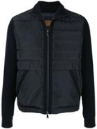 Corneliani Zipped Bomber Jacket - Black