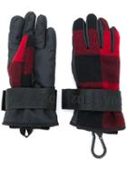 Dsquared2 - Ski Check Gloves - Women - Polyester/wool - M, Black, Polyester/wool