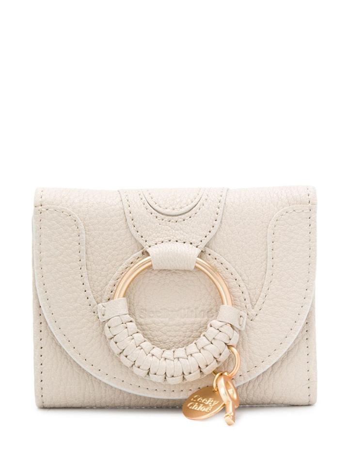 See By Chloé Hana Trifold Wallet - Neutrals