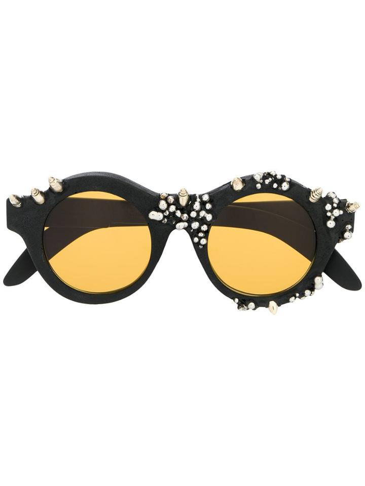 Kuboraum A1 Sunglasses - Black