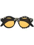 Kuboraum A1 Sunglasses - Black