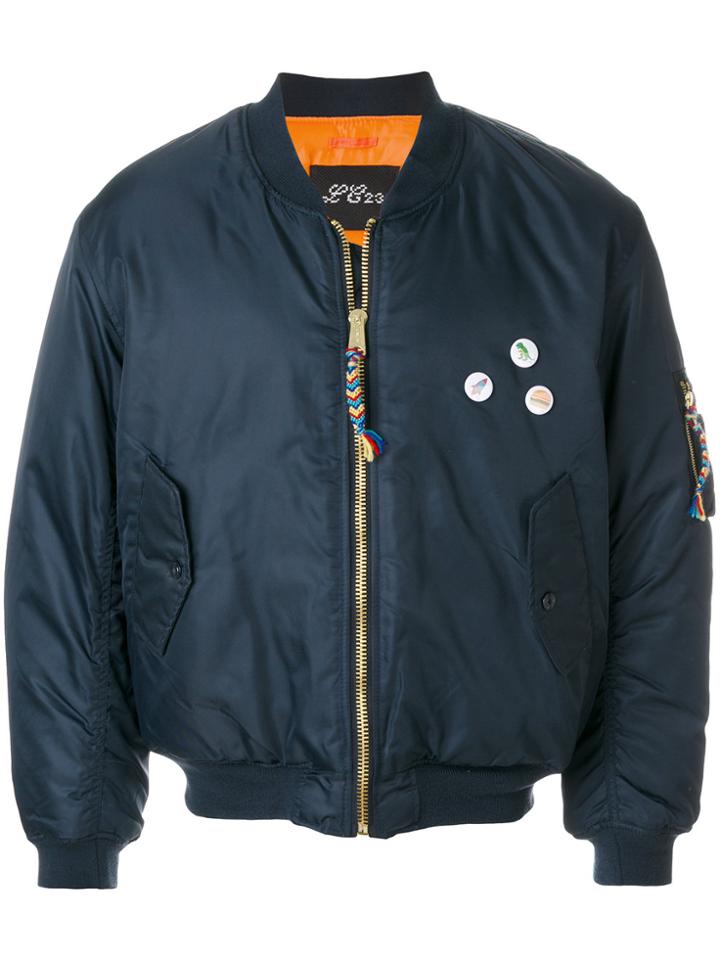 Lc23 Dinosaur Burger Jacket - Blue