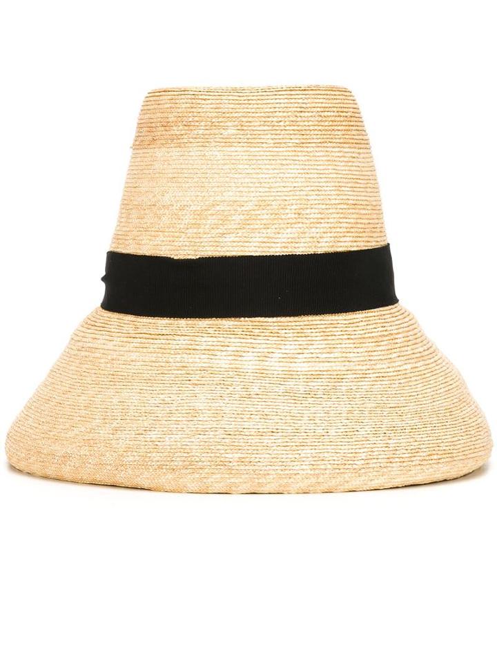 Dsquared2 Bucket Hat, Women's, Nude/neutrals, Straw