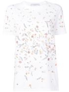Ermanno Scervino Floral Studded T-shirt - White