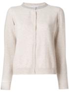 Fabiana Filippi Round Neck Cardigan - Nude & Neutrals