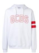 Gcds Logo Hooded Sweatshirt, Men's, Size: Xs, Black, Cotton