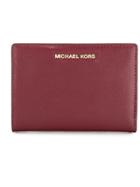 Michael Michael Kors Jet Set Slim Wallet - Red