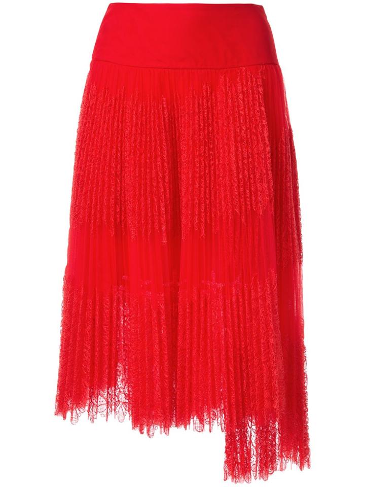 Ermanno Scervino Flared Lace Skirt