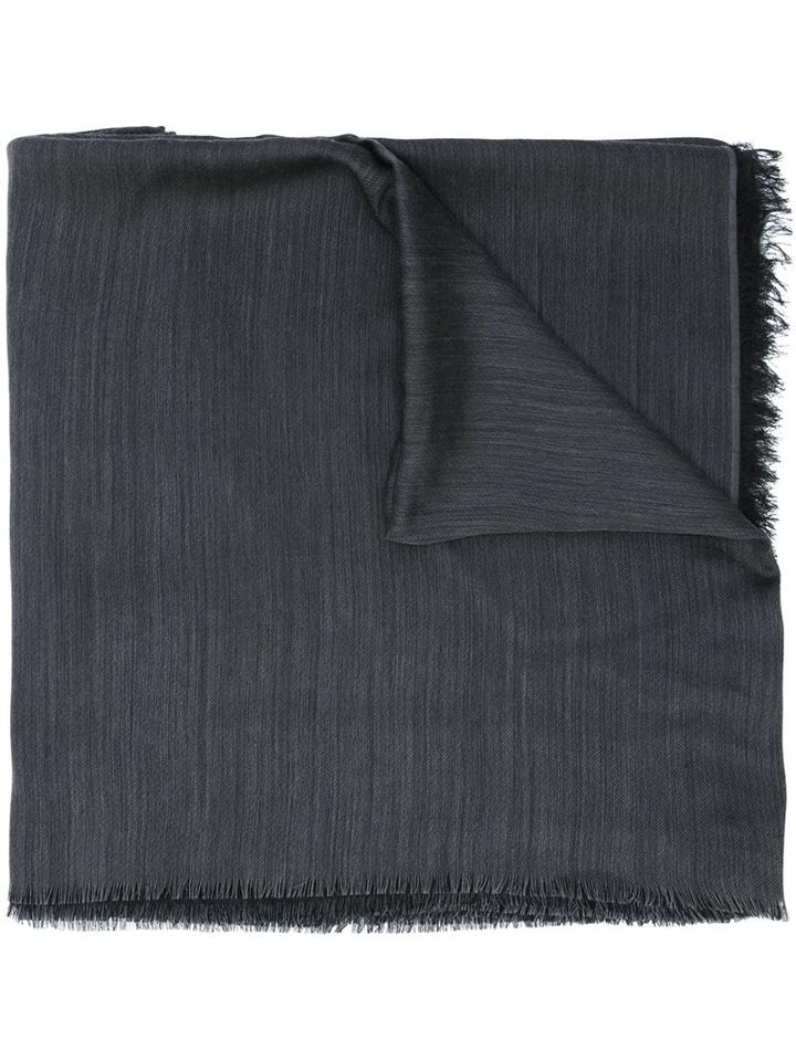 Kenzo 'nagai Eye' Scarf, Women's, Grey, Modal/wool