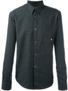 Lemaire Classic Button Down Shirt, Men's, Size: 50, Grey, Cotton/cashmere