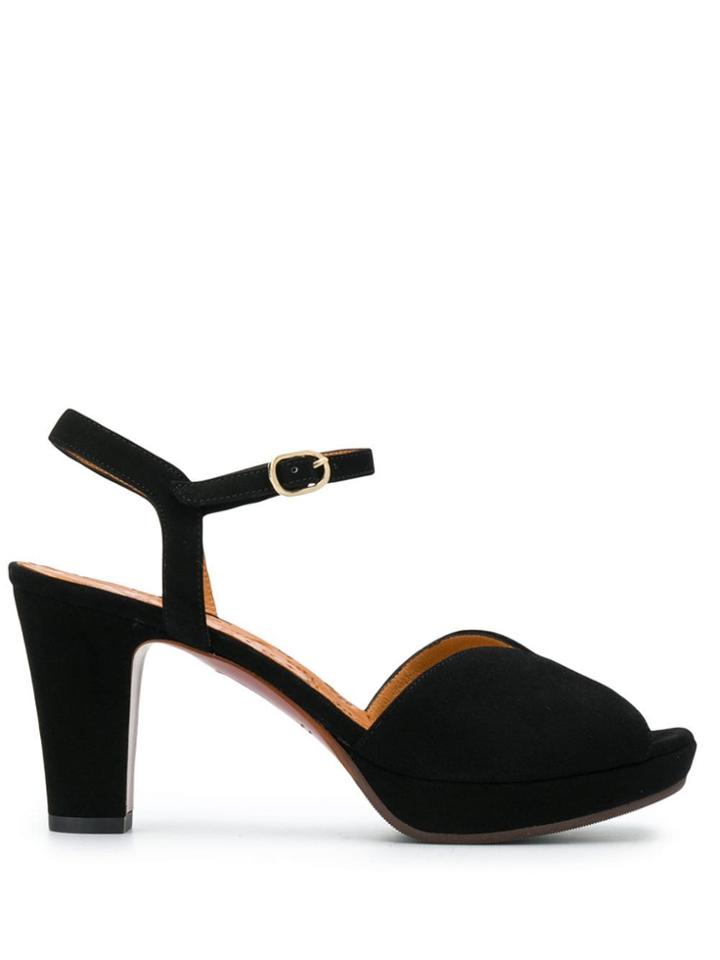 Chie Mihara Block Heel Sandals - Black