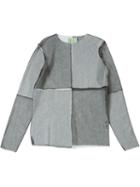 Aries Colour Block Sheer Top