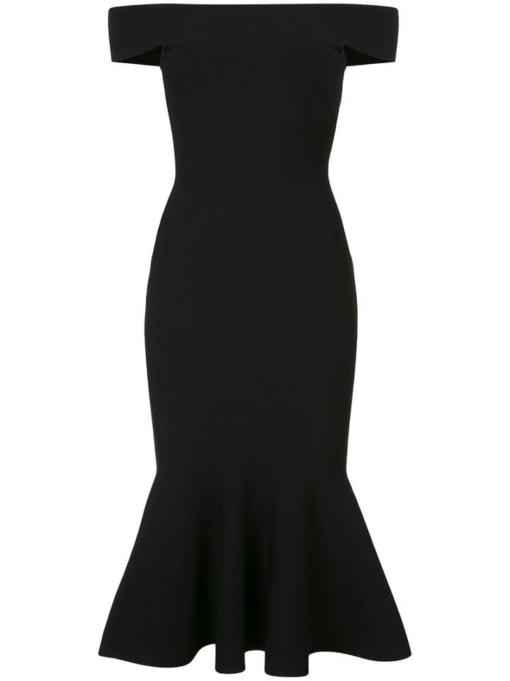 Milly - Mermaid Dress - Women - Polyester/spandex/elastane/viscose - 6, Black, Polyester/spandex/elastane/viscose