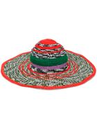 Missoni Wide Brim Woven Hat - Multicolour
