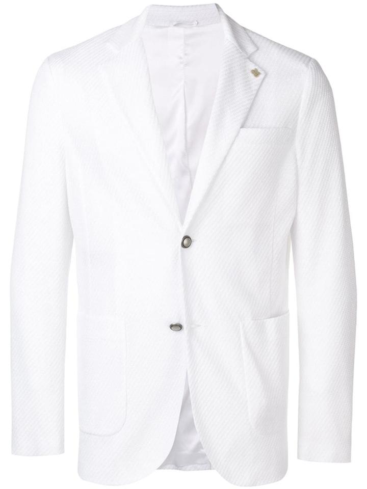 Eleventy Classic Single-breasted Blazer - White
