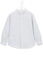 Il Gufo Striped Shirt, Boy's, Size: 6 Yrs, White