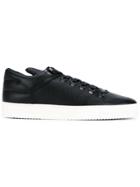 Filling Pieces Mountain Cut Leather Sneakers - Black