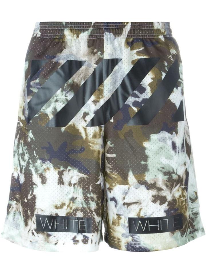 Off-white Camouflage Track Shorts