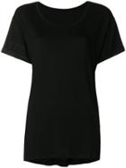 Styland Scoop Neck T-shirt - Black