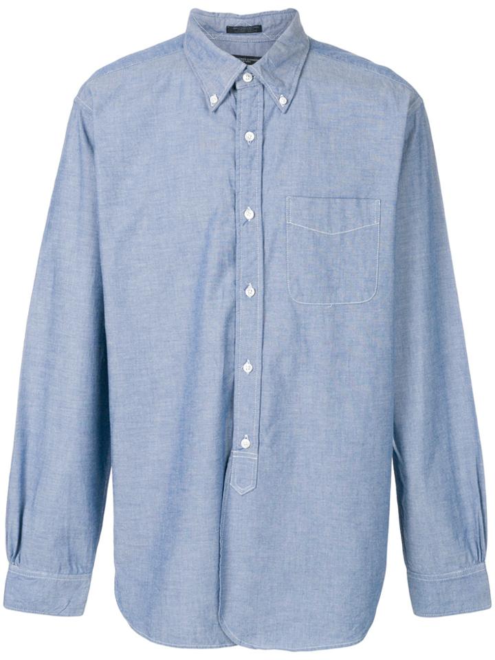 Engineered Garments Button Down Shirt - Blue