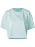 Acne Studios Cylea Cropped T-shirt - Blue