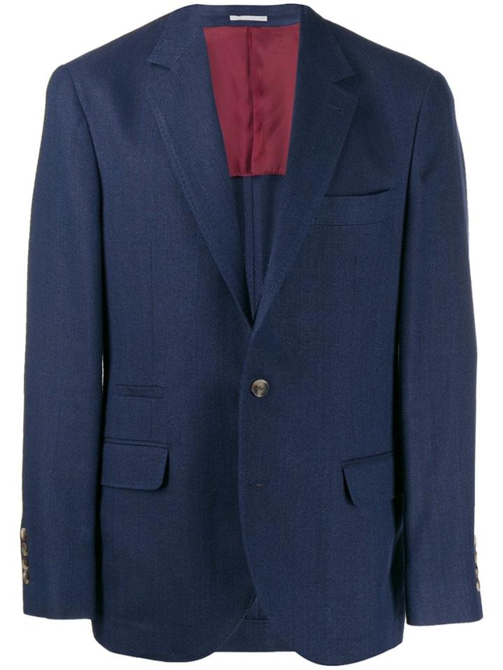 Brunello Cucinelli Classic Blazer - Blue