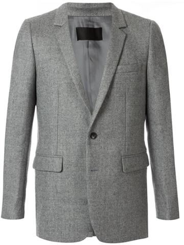 Th Single Breasted Blazer - Grey