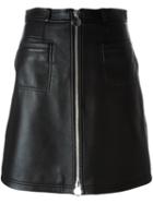 Carven Full Front Zip Skirt