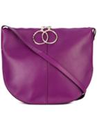 Nina Ricci - Saddle Shoulder Bag - Women - Leather - One Size, Pink/purple, Leather