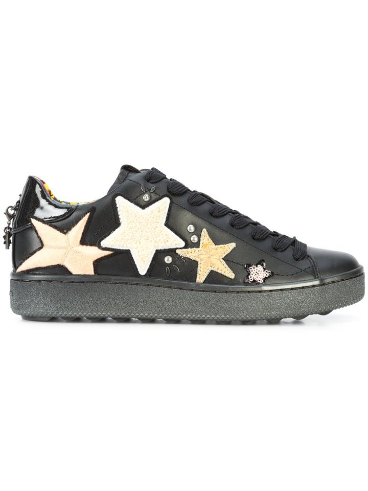 Coach C101 Star Patches Sneaker - Black