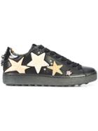 Coach C101 Star Patches Sneaker - Black