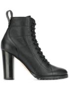 Jimmy Choo Lace Up Ankle Boots - Black