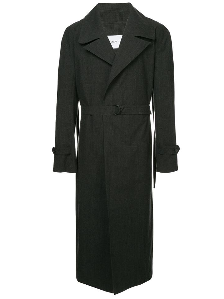 Strateas Carlucci Meta Trench Coat - Red