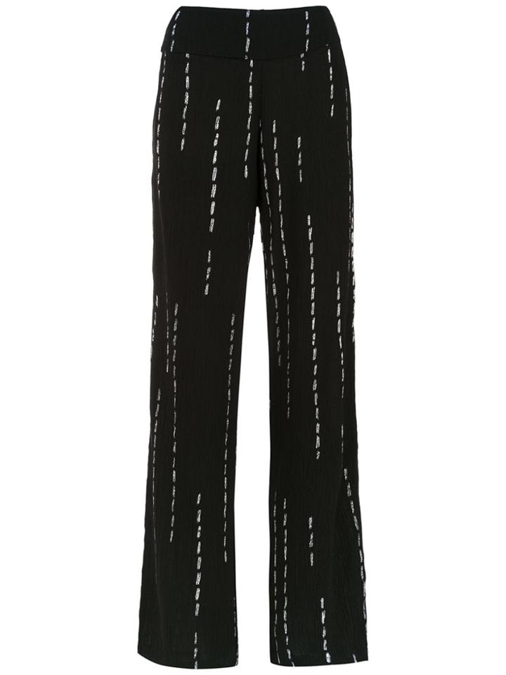 Uma Raquel Davidowicz Sugar Palazzo Pants - Black