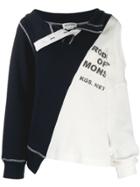 Monse Colour Block Sweater - Blue
