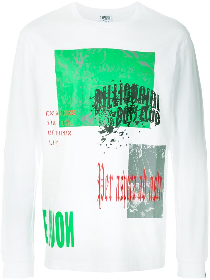 Billionaire Boys Club Collage Print T-shirt - White