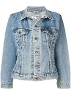 Re/done Faded Denim Jacket - Blue